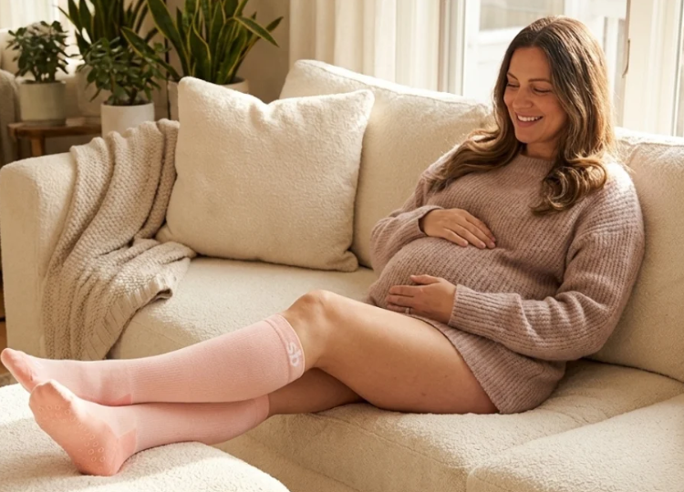 How Long Should You Wear Compression Socks Each Day During Pregnancy?
