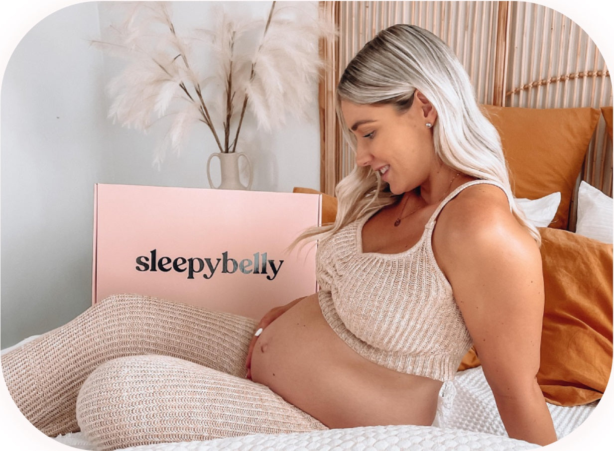 Sleepybelly Pregnancy Pillow  More Restful Sleep for Mom and Bub 💤