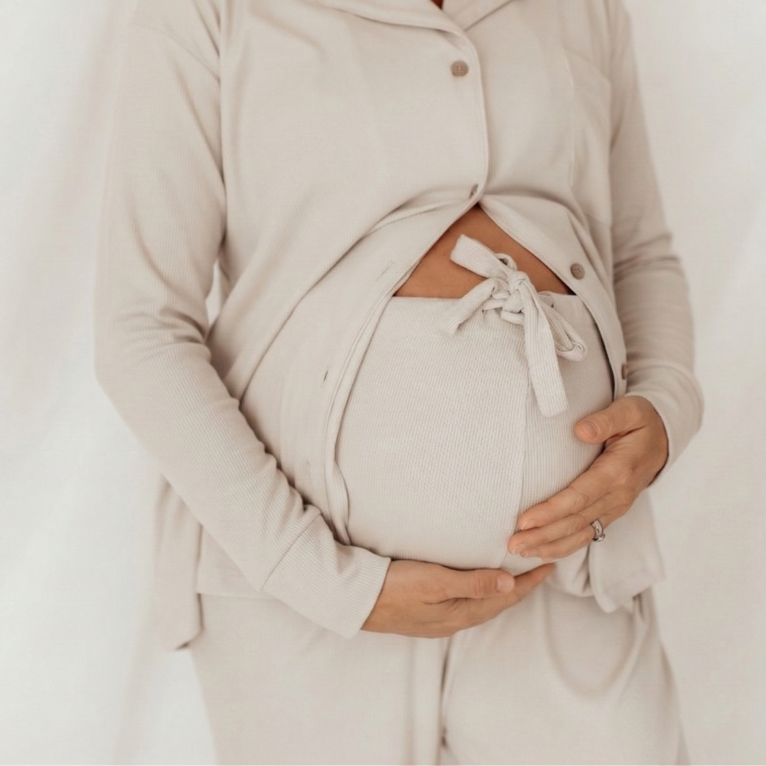Long Sleeve Maternity Pyjama Top