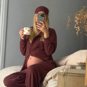 Long Sleeve Maternity Pyjama Top