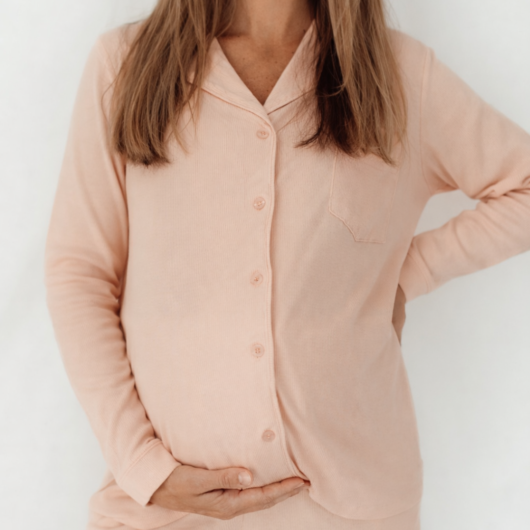 Long Sleeve Maternity Pyjama Top